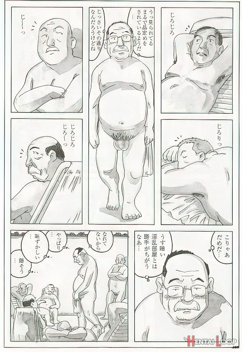 The Middle-aged Men Comics - From Japanese Magazine page 365