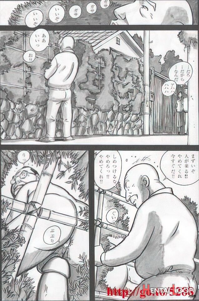 The Middle-aged Men Comics - From Japanese Magazine page 408