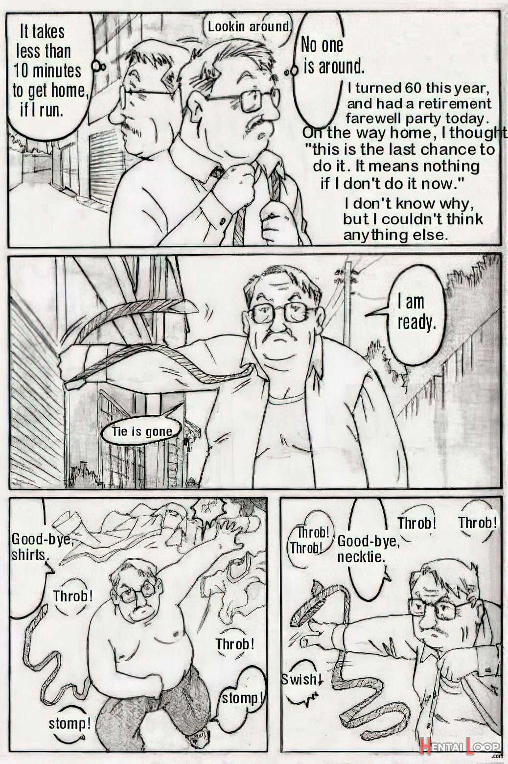 The Middle-aged Men Comics - From Japanese Magazine page 42