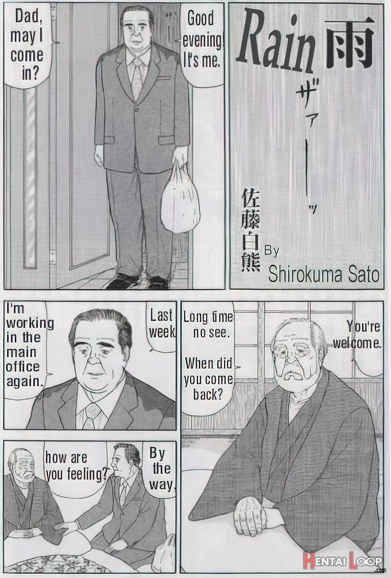 The Middle-aged Men Comics - From Japanese Magazine page 482