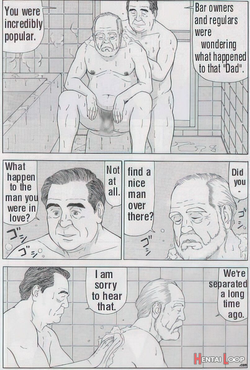 The Middle-aged Men Comics - From Japanese Magazine page 484