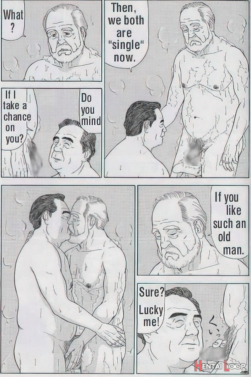 The Middle-aged Men Comics - From Japanese Magazine page 485