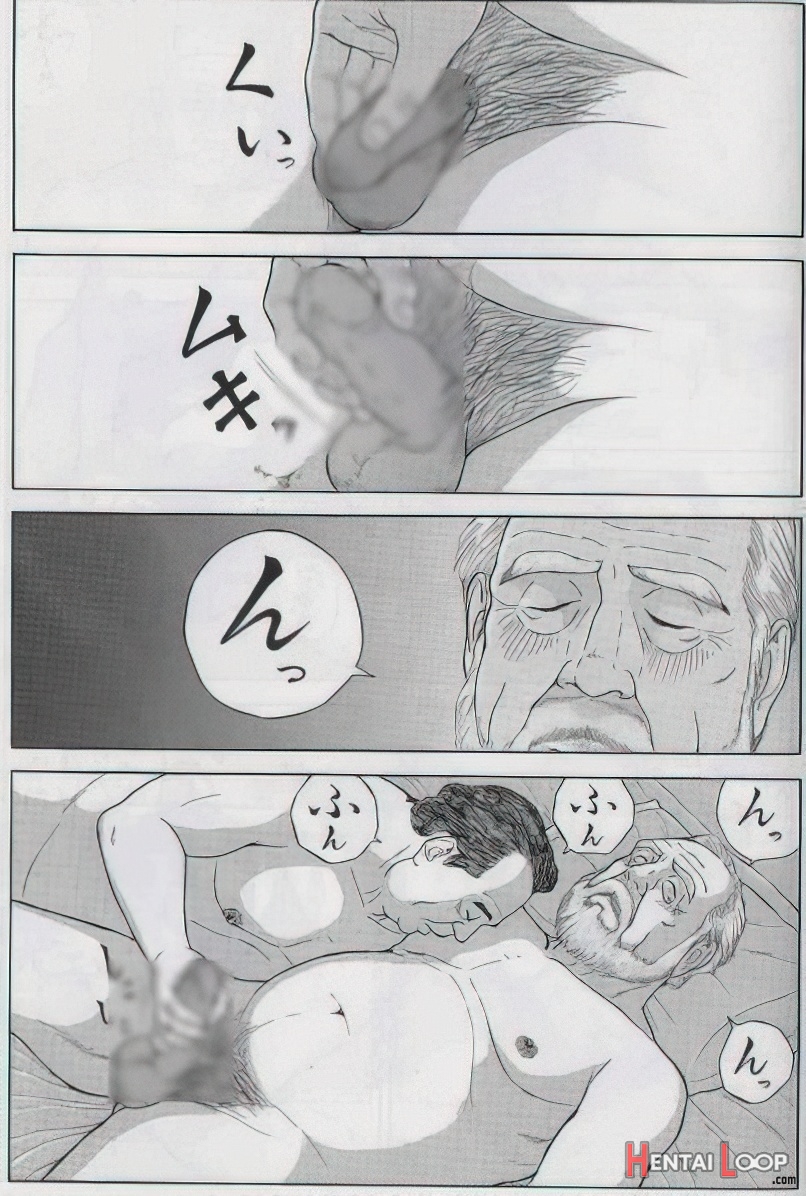 The Middle-aged Men Comics - From Japanese Magazine page 487