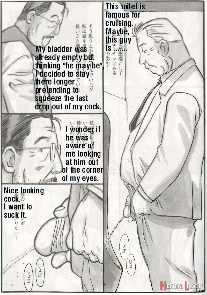 The Middle-aged Men Comics - From Japanese Magazine page 495