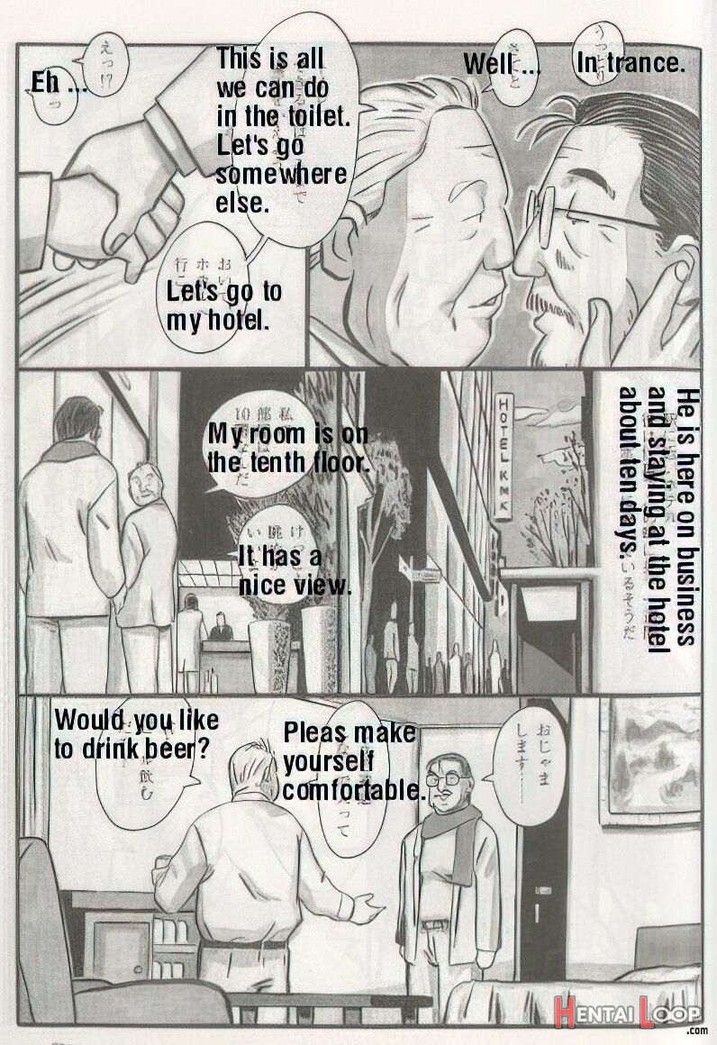 The Middle-aged Men Comics - From Japanese Magazine page 499