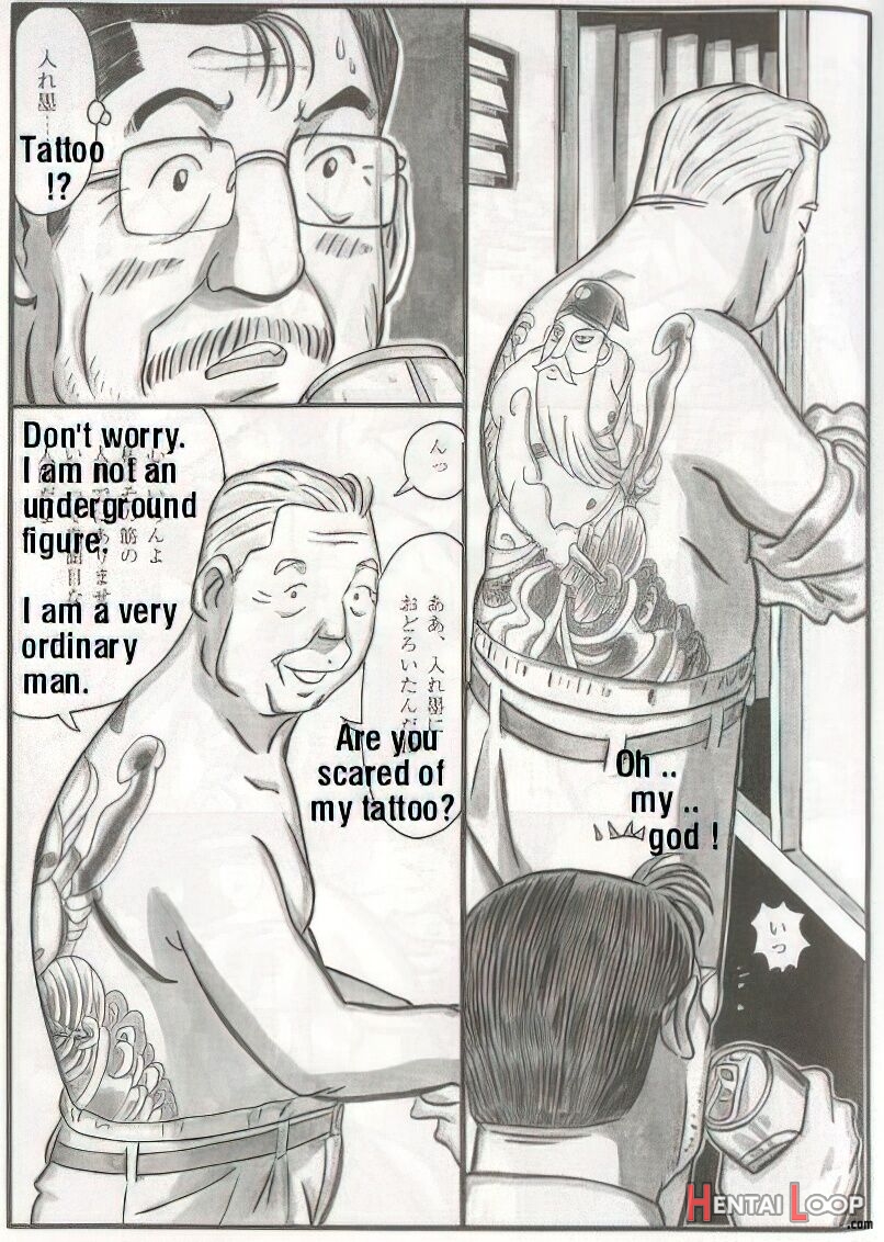 The Middle-aged Men Comics - From Japanese Magazine page 501