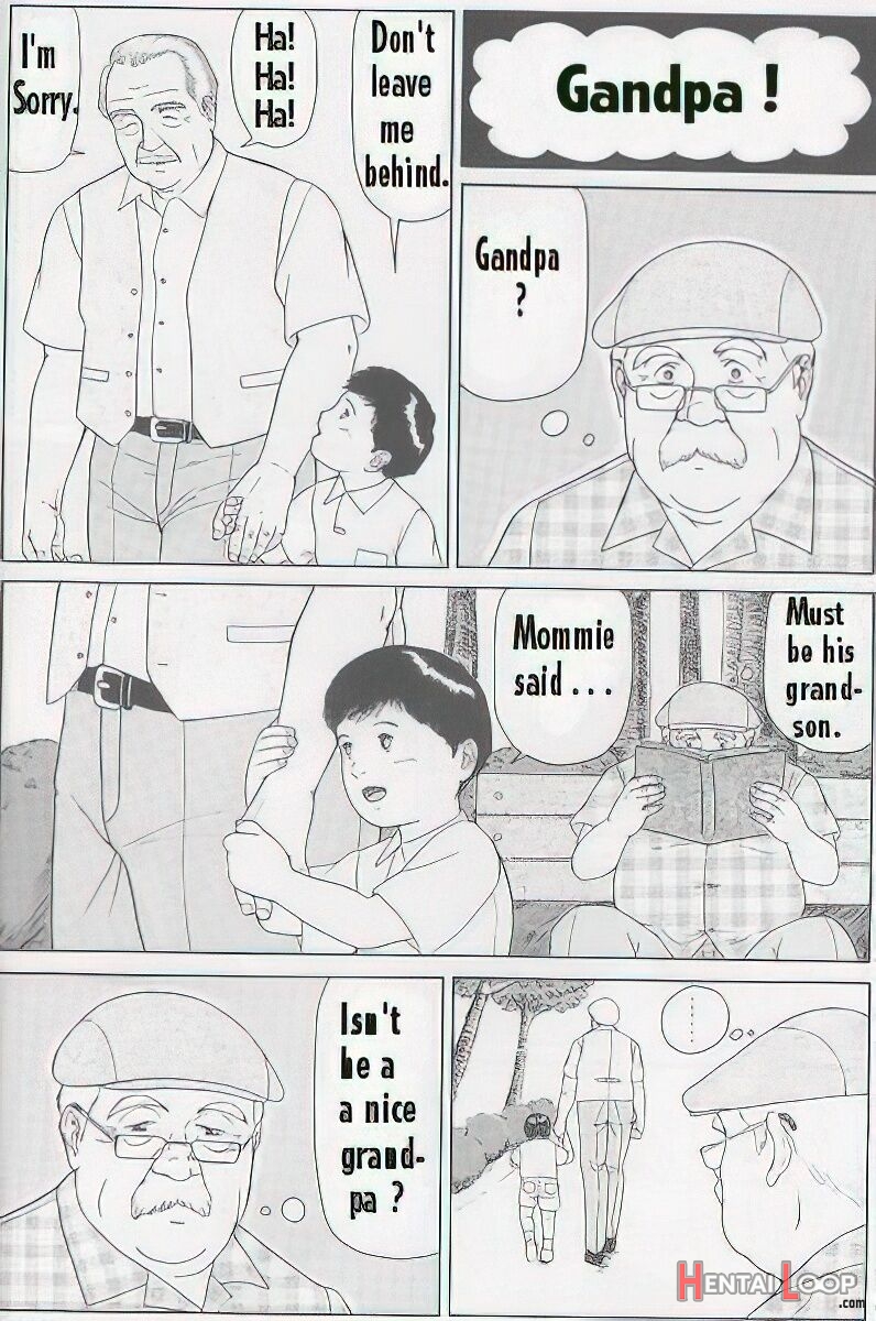 The Middle-aged Men Comics - From Japanese Magazine page 73