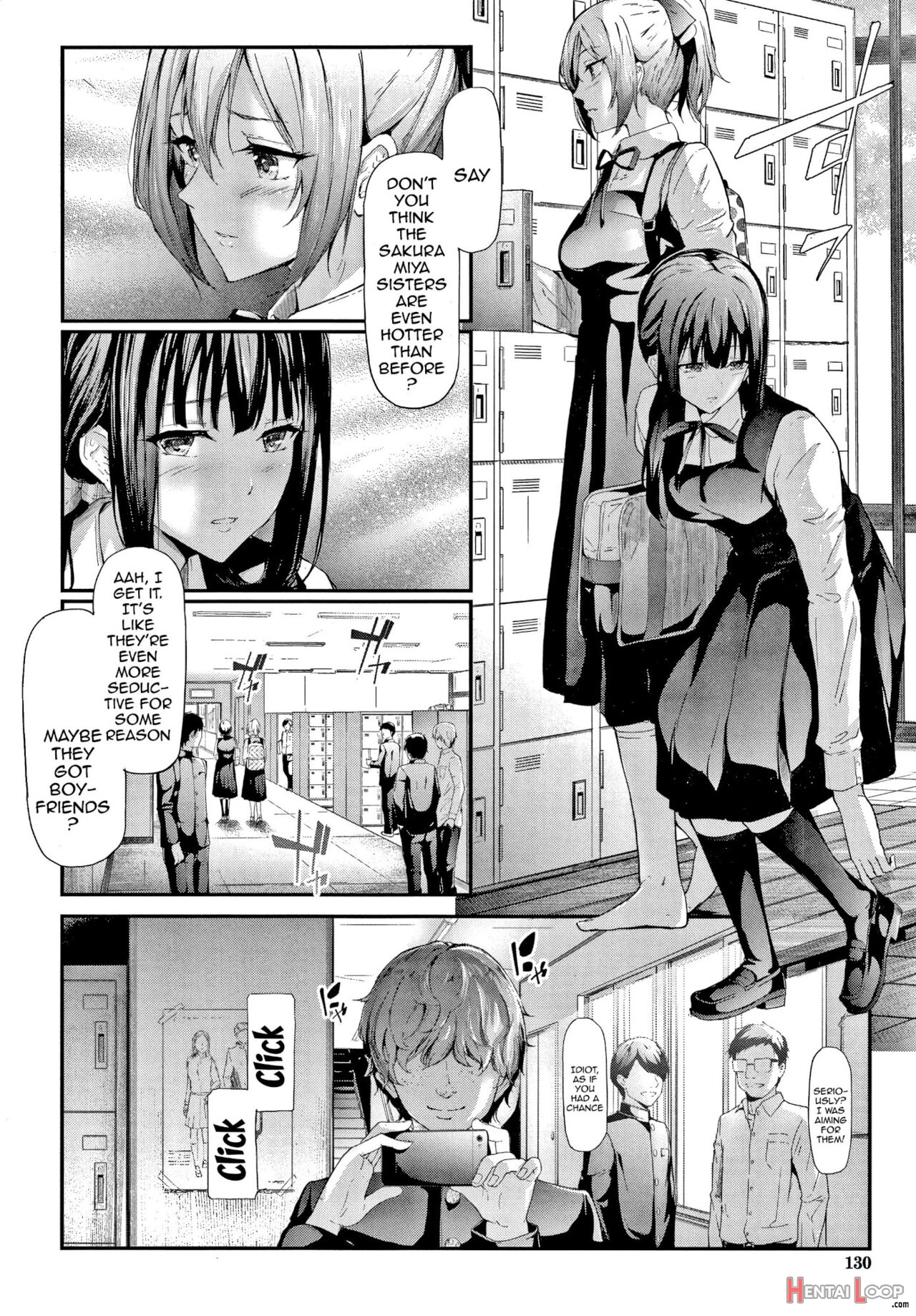 The Sakuramiya Sister's Ntr Records Ch. 1-4 page 130