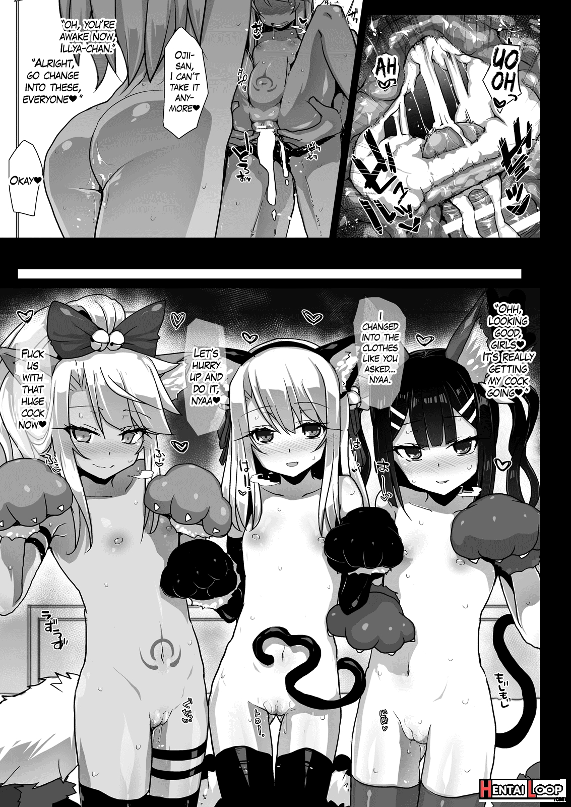 Three Prisma Sisters Vs. The Dirty Old Man Of Chaldea page 21