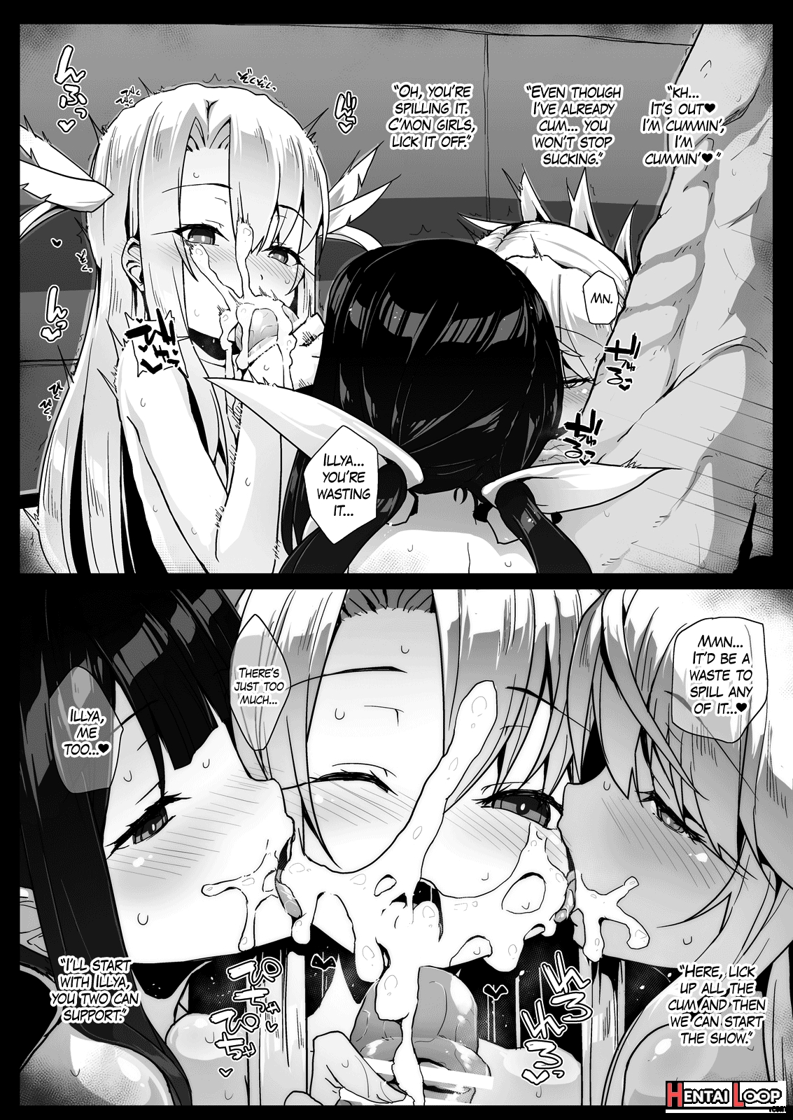 Three Prisma Sisters Vs. The Dirty Old Man Of Chaldea page 8