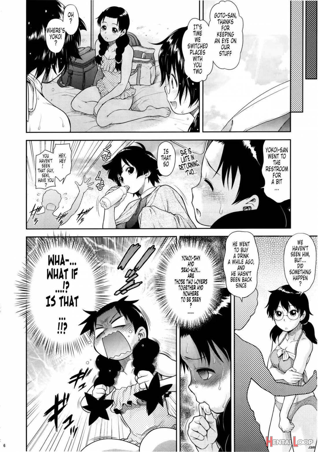 Tonari no Y-san 4 Jikanme page 4