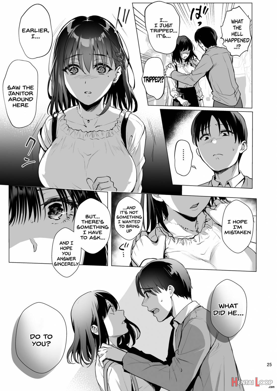 Toshoshitsu no Kanojo 3~Seiso na Kimi ga Ochiru made~ page 26