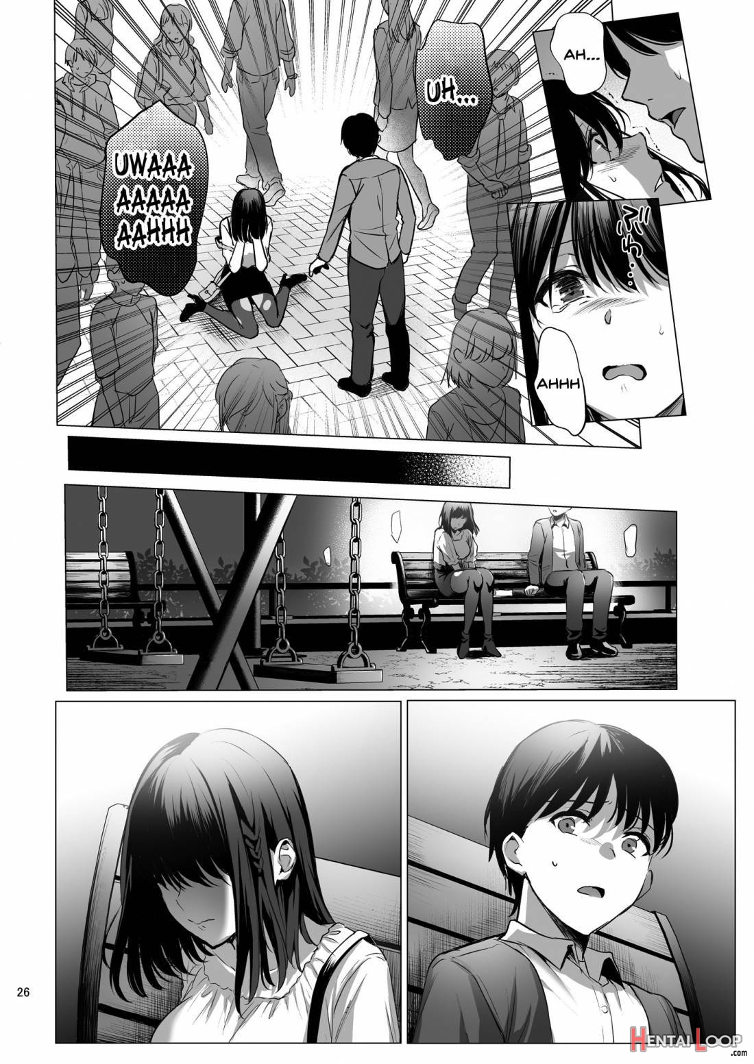 Toshoshitsu no Kanojo 3~Seiso na Kimi ga Ochiru made~ page 27