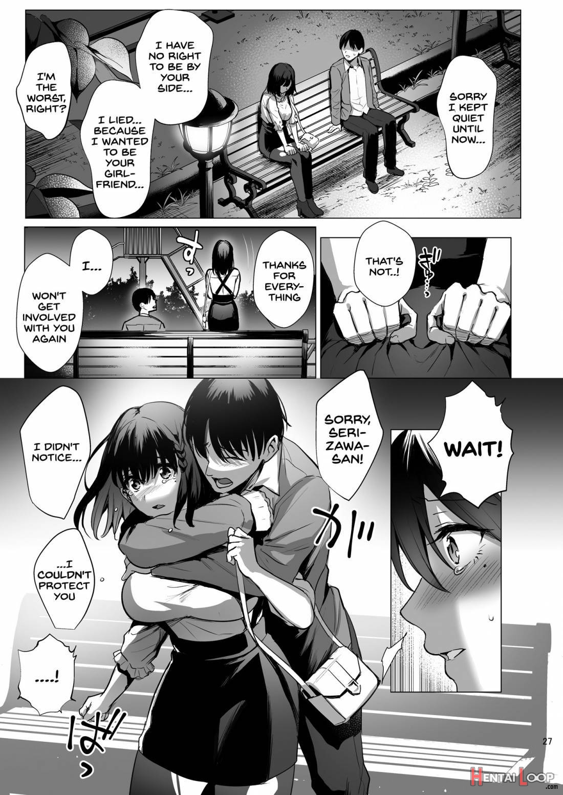 Toshoshitsu no Kanojo 3~Seiso na Kimi ga Ochiru made~ page 28