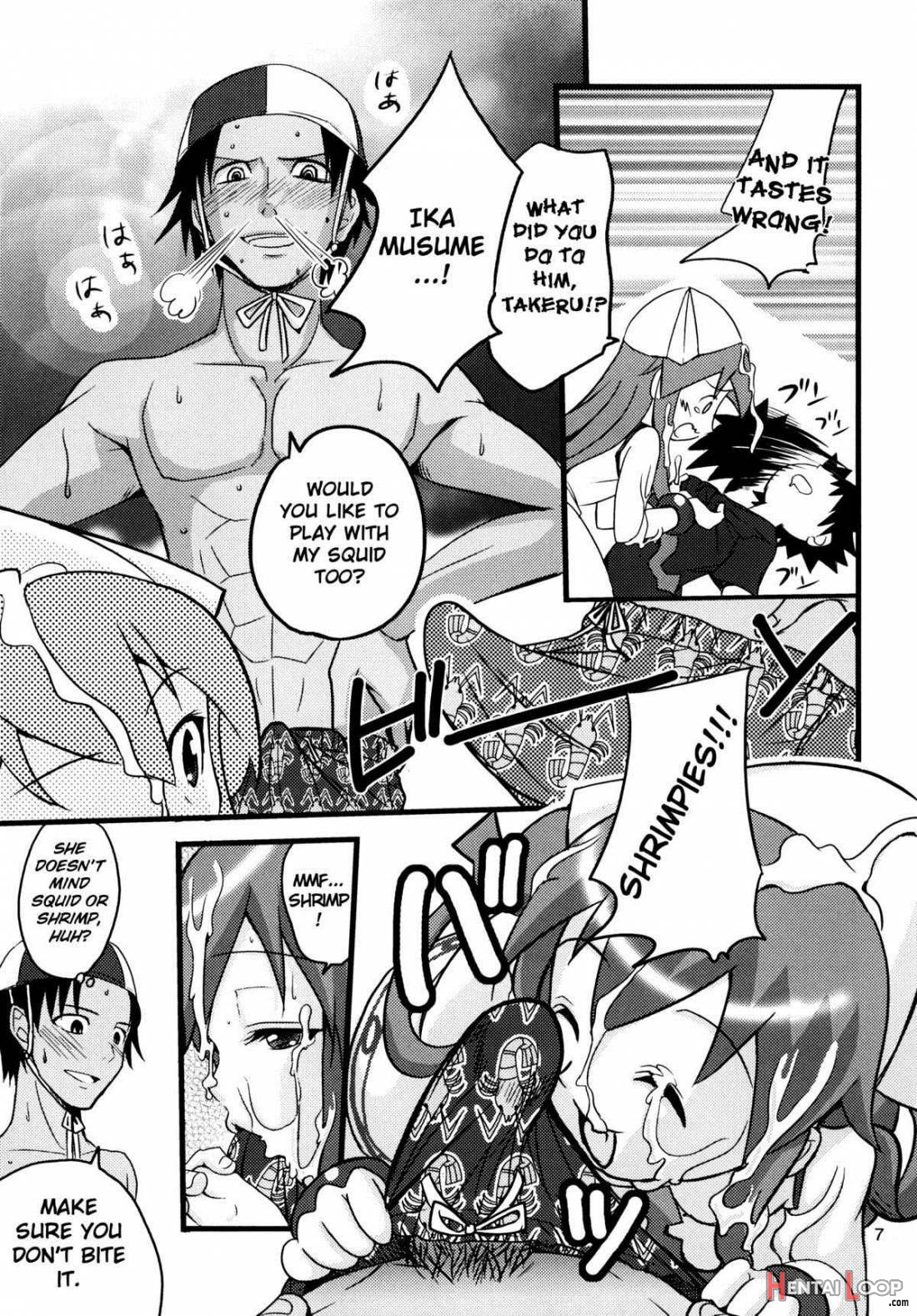 Totsugeki! Tonari no Ika Musume!! page 6