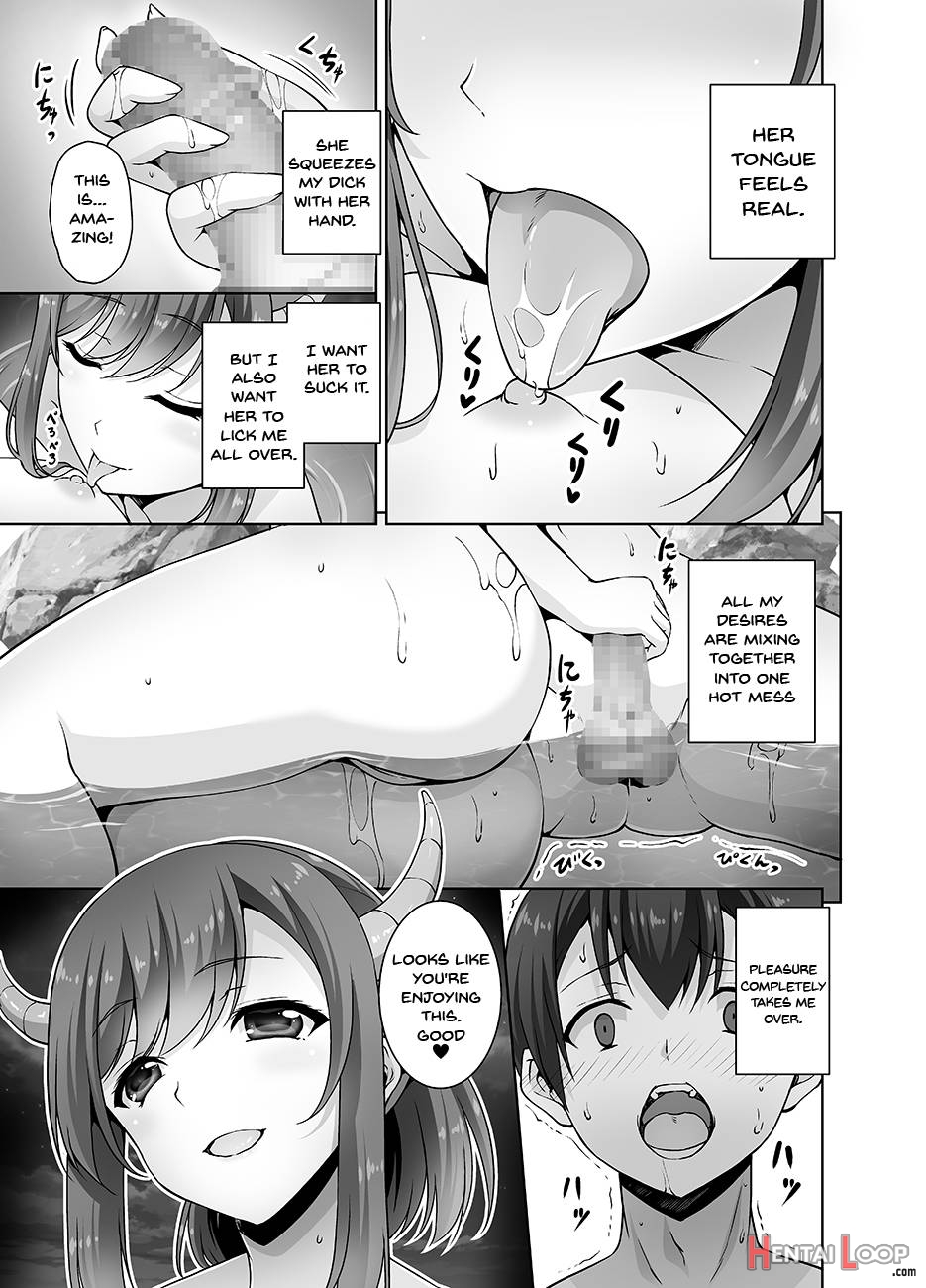 Tottemo H na Succubus Onee-chan to Onsen de Shippori Sex page 7