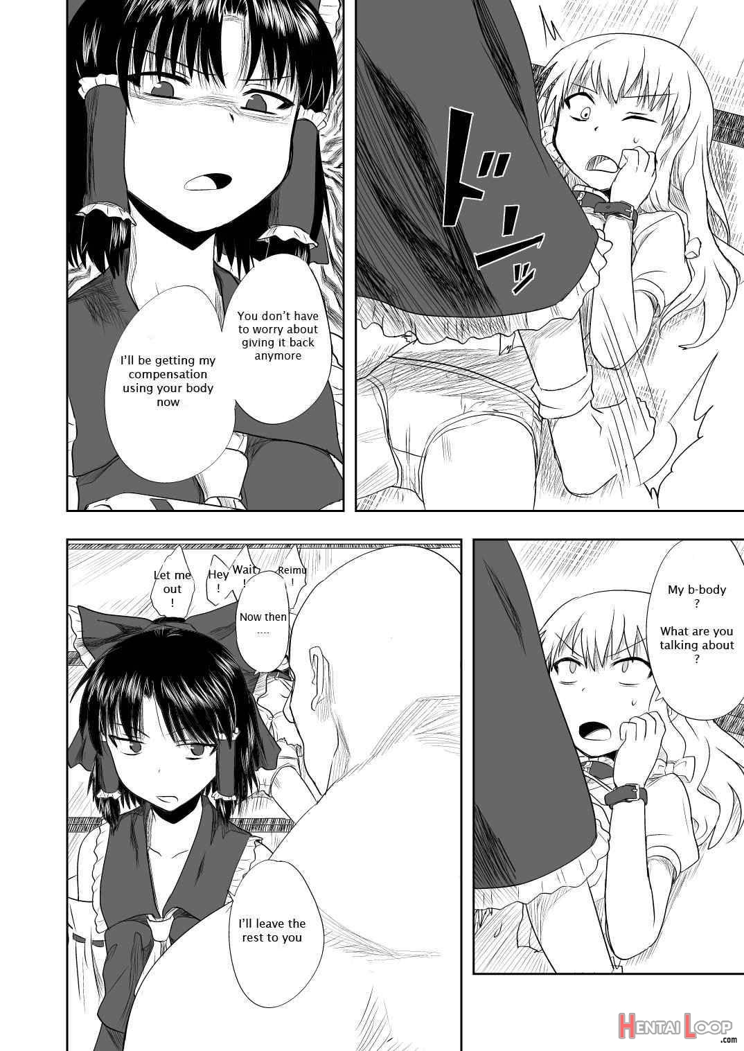 Touhou no Kichiku Miko – Marisa Hen page 5