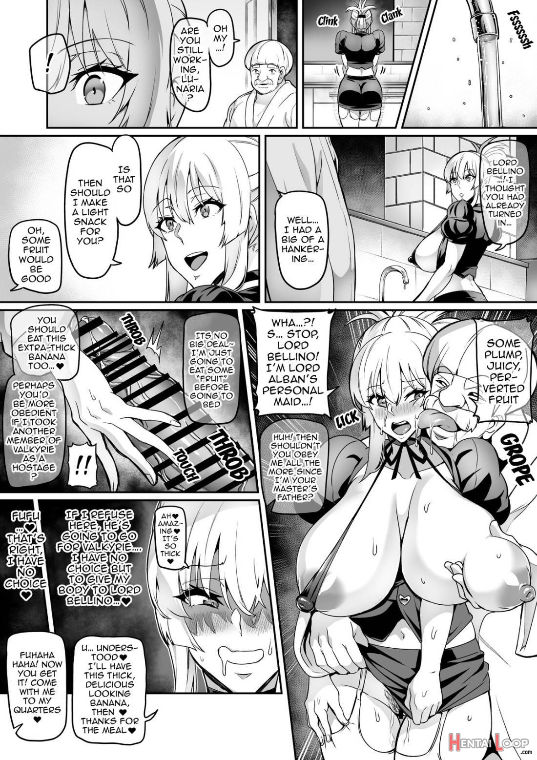 Touma Senki Cecilia IF Lunaria to Hentai Ouzoku no Wana ~Dappi Haizen Hen~ page 7