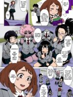Uraraka's Behind-the-scenes Prostitution Colored page 10