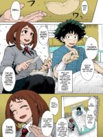Uraraka's Behind-the-scenes Prostitution Colored page 3