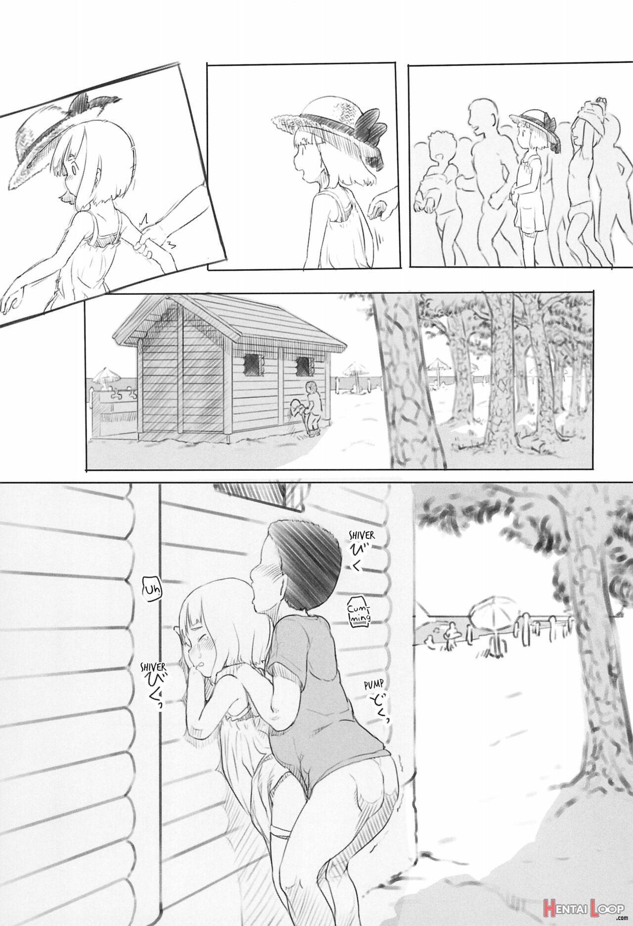 Using A Retarded Little Girl As A Cocksleeve 1-3 page 48