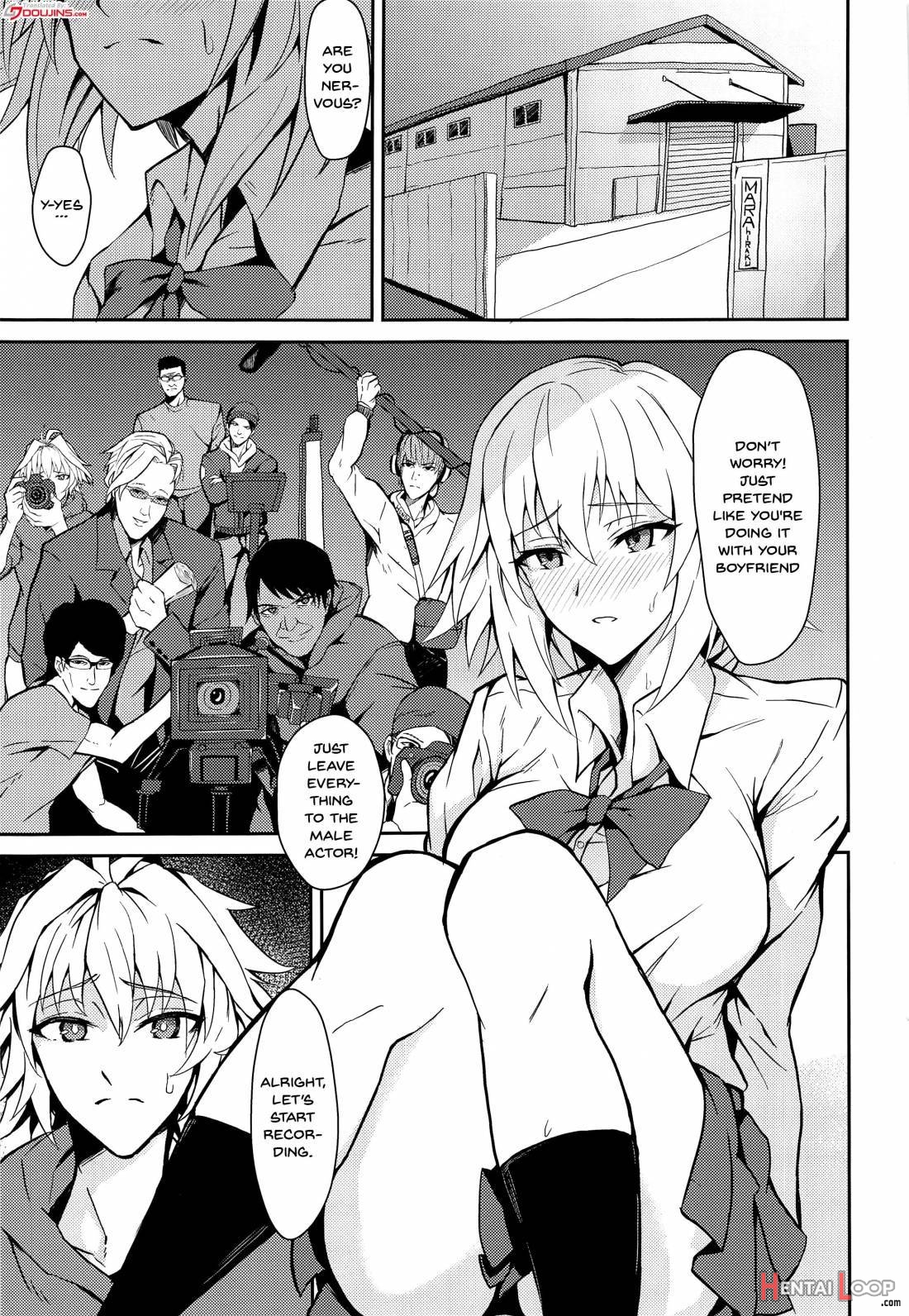 Uwasa no Bijin OL Jeanne d’Arc Gekiatsu Tennen Jiru Mashimashi page 2