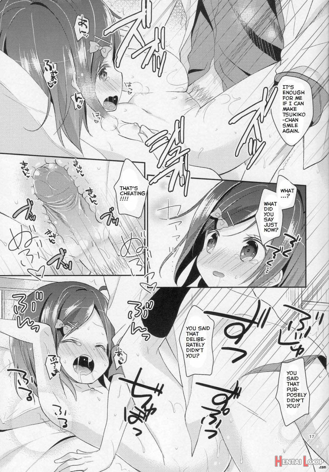 Wareware wa Tadashii Kyonyuu yori mo, Aji no Aru Hinnyuu ga Suki nanoda. Sekai no Naniyori Hikaeme na Mune no Onnanoko wo Aishiteiru. page 16