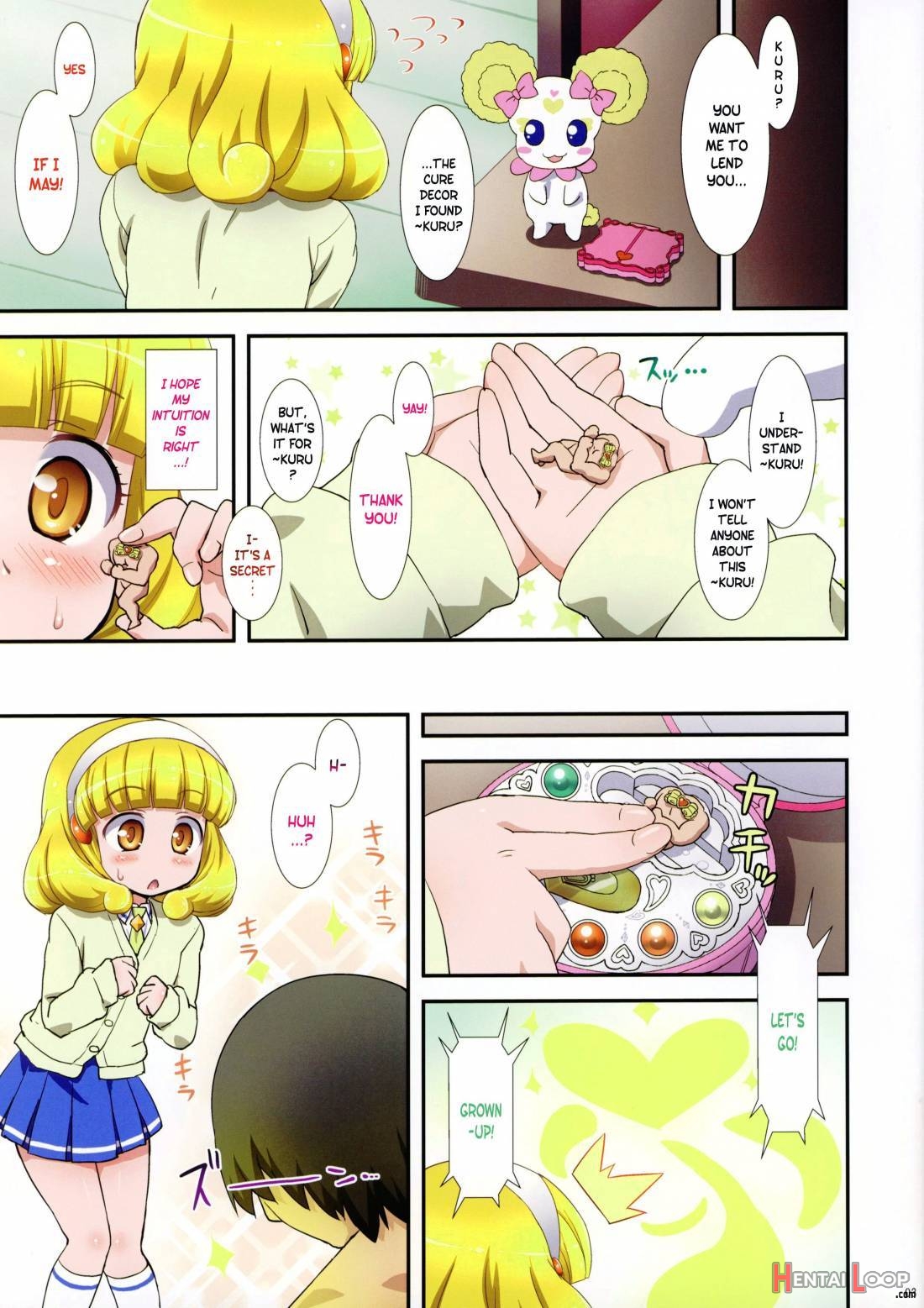Yayoi-chan no Special Cure Decor!? page 3
