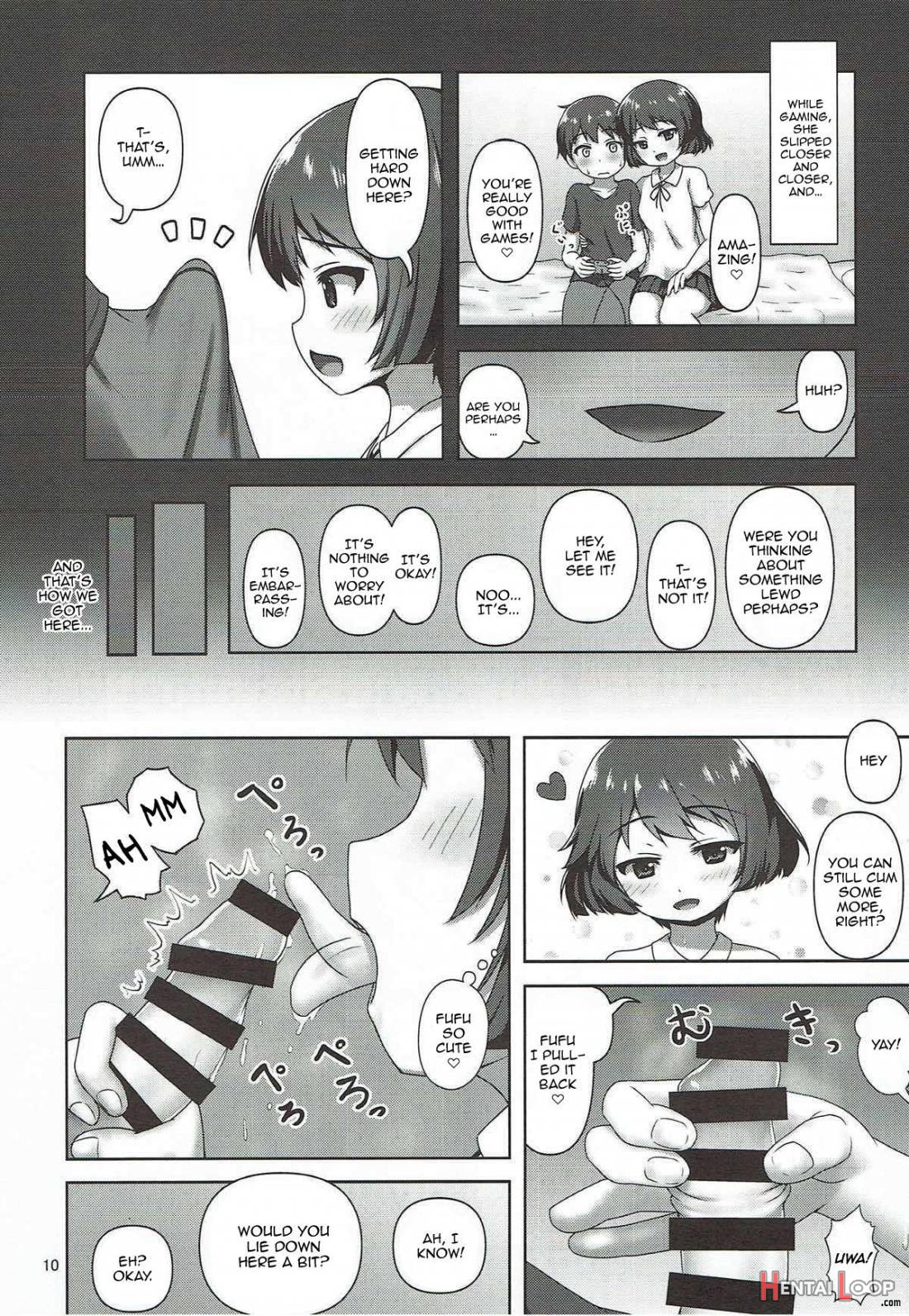 Yuuki-chan ni Shiboritorareru Hon page 9
