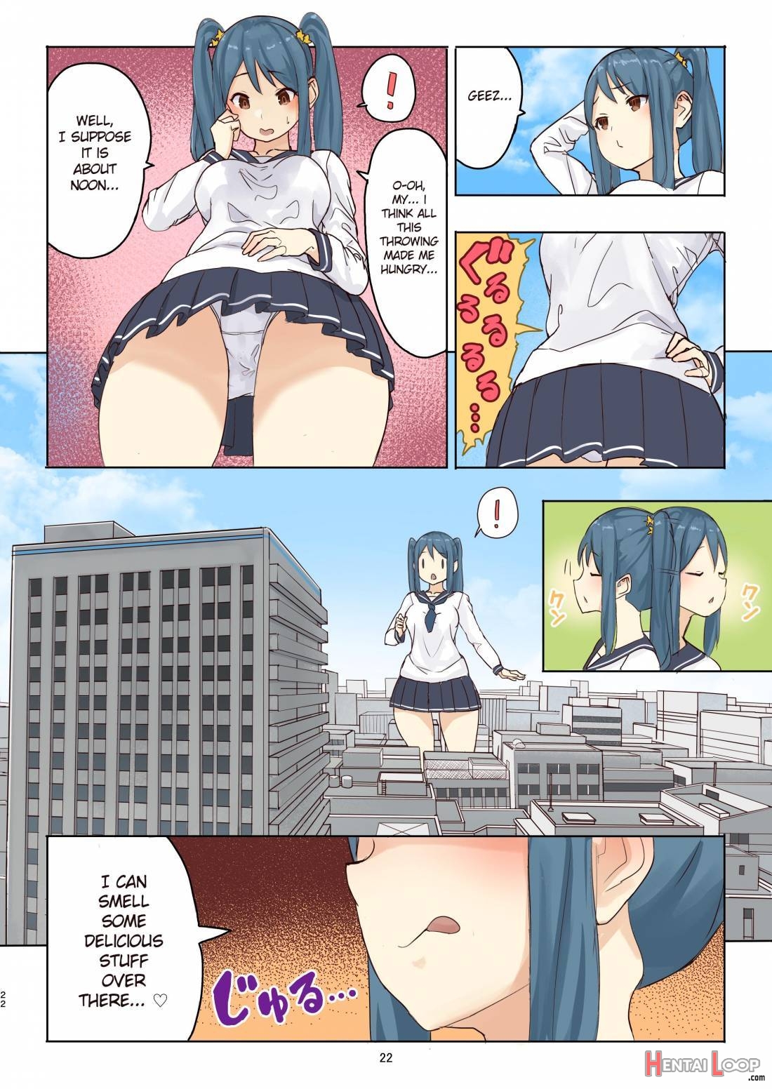 Zankoku Kyodai Musume Fondue-chan no Ecchi na Gyakusatsu page 21