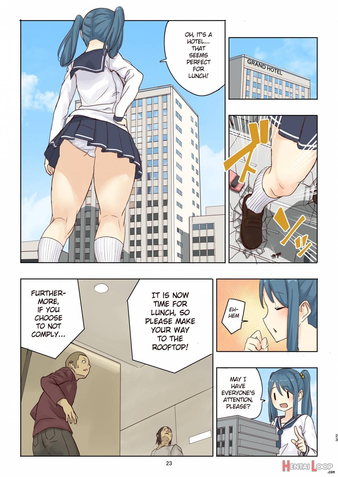 Zankoku Kyodai Musume Fondue-chan no Ecchi na Gyakusatsu page 22