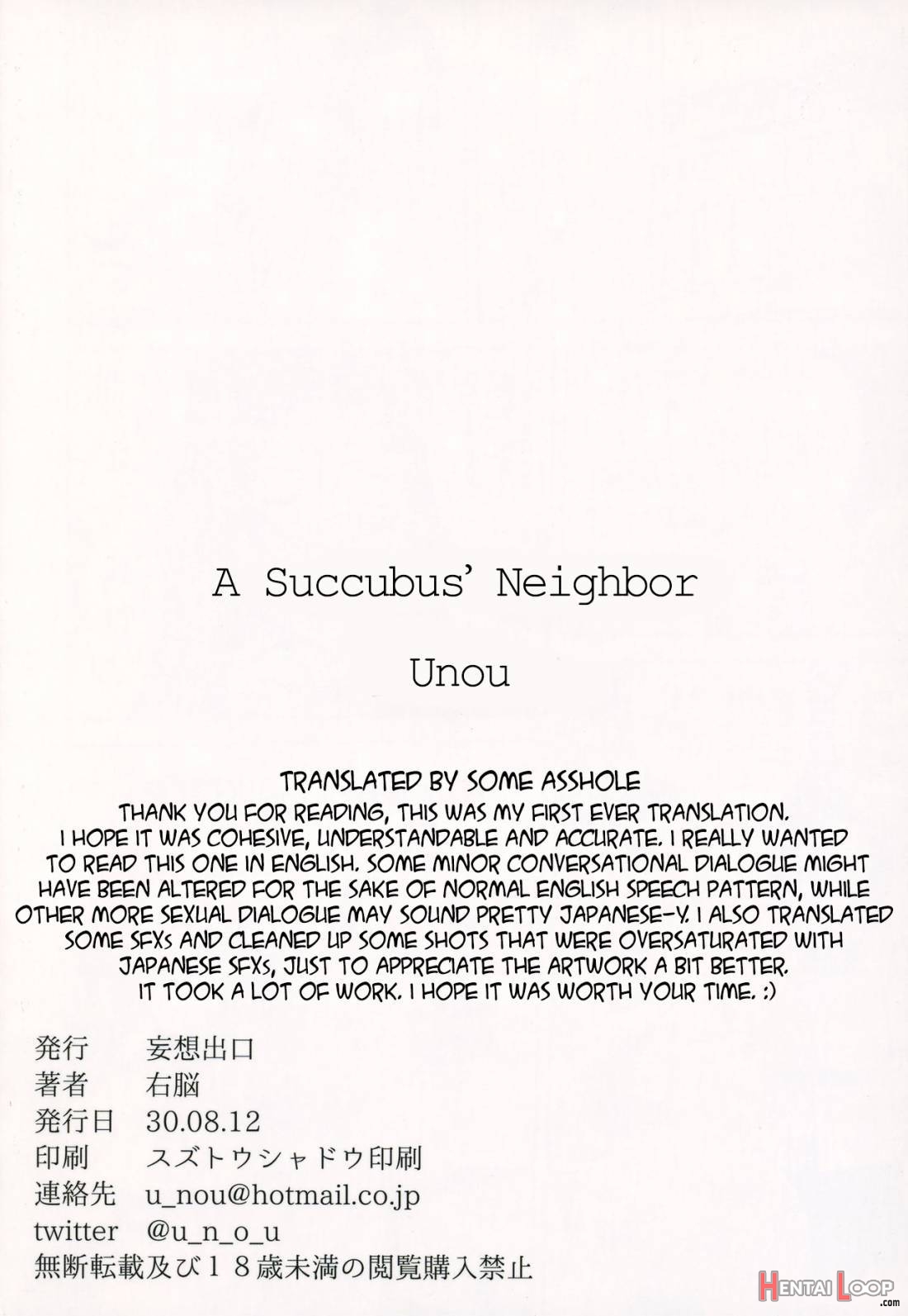 A Succubus’ Neighbor page 30