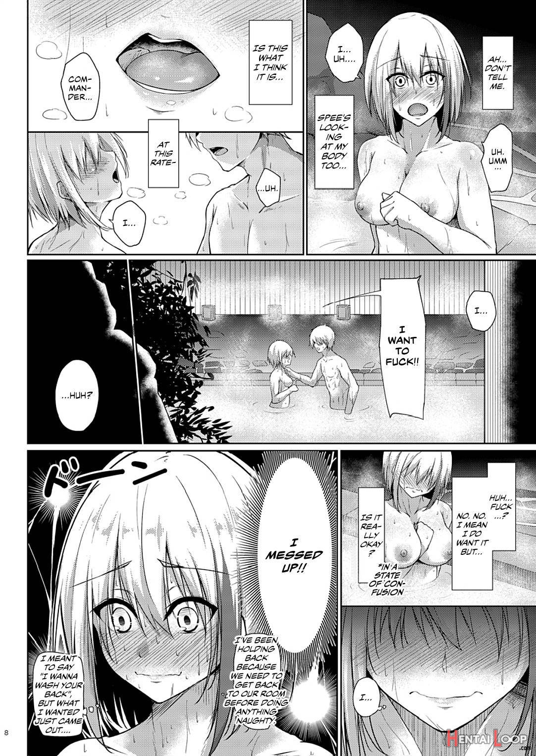 Afureru Kurai, Kimi ga Suki. San page 7