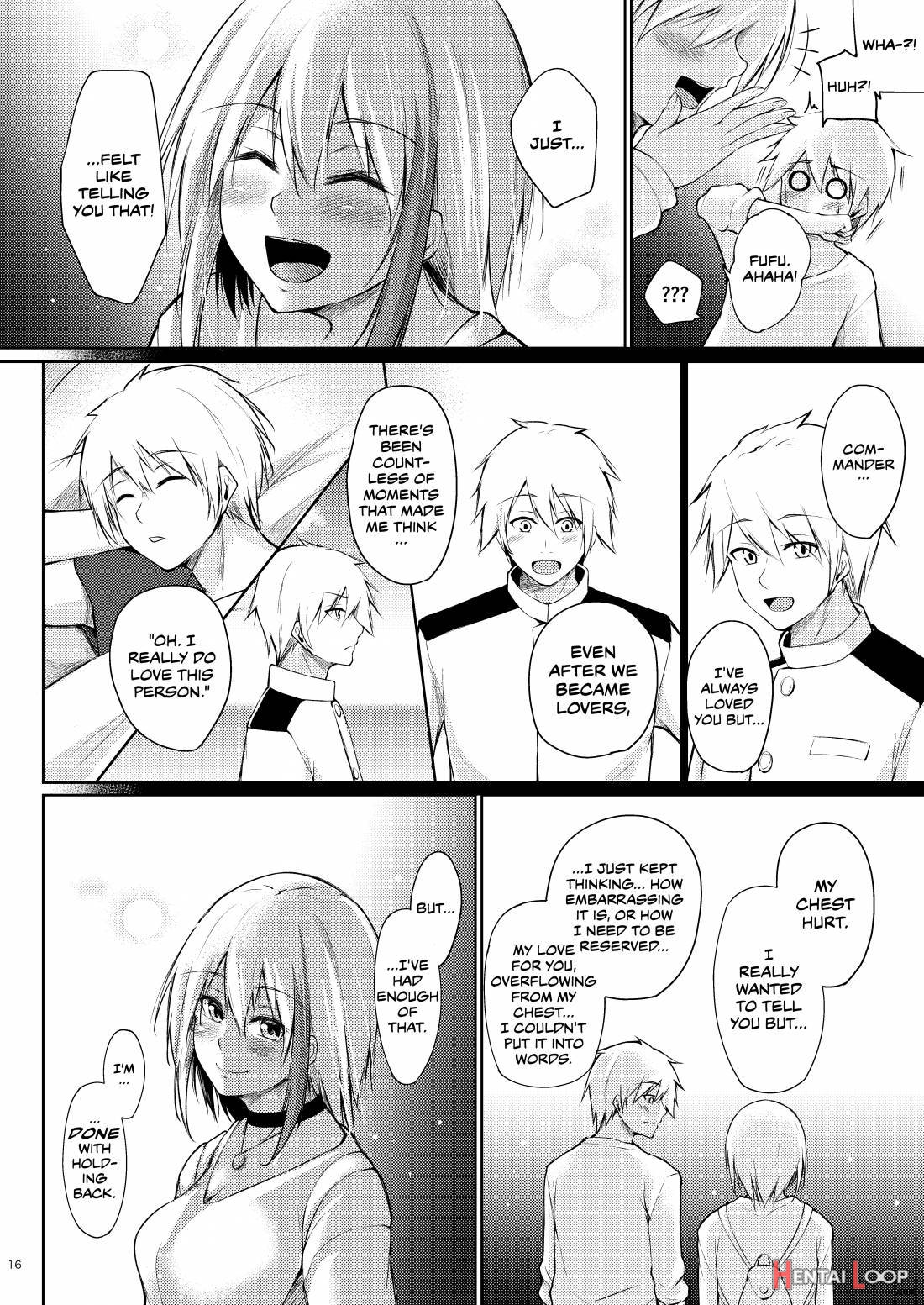 Afureru Kurai, Kimi ga Suki. Shi page 15