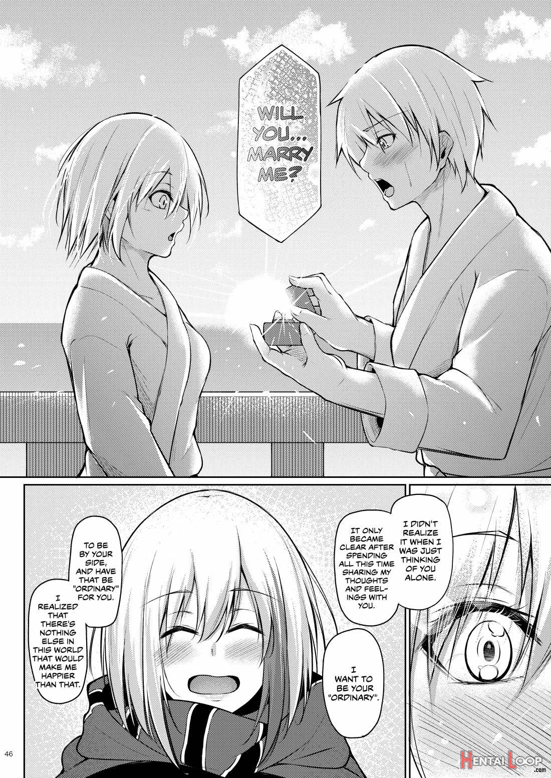 Afureru Kurai, Kimi ga Suki. Shi page 44