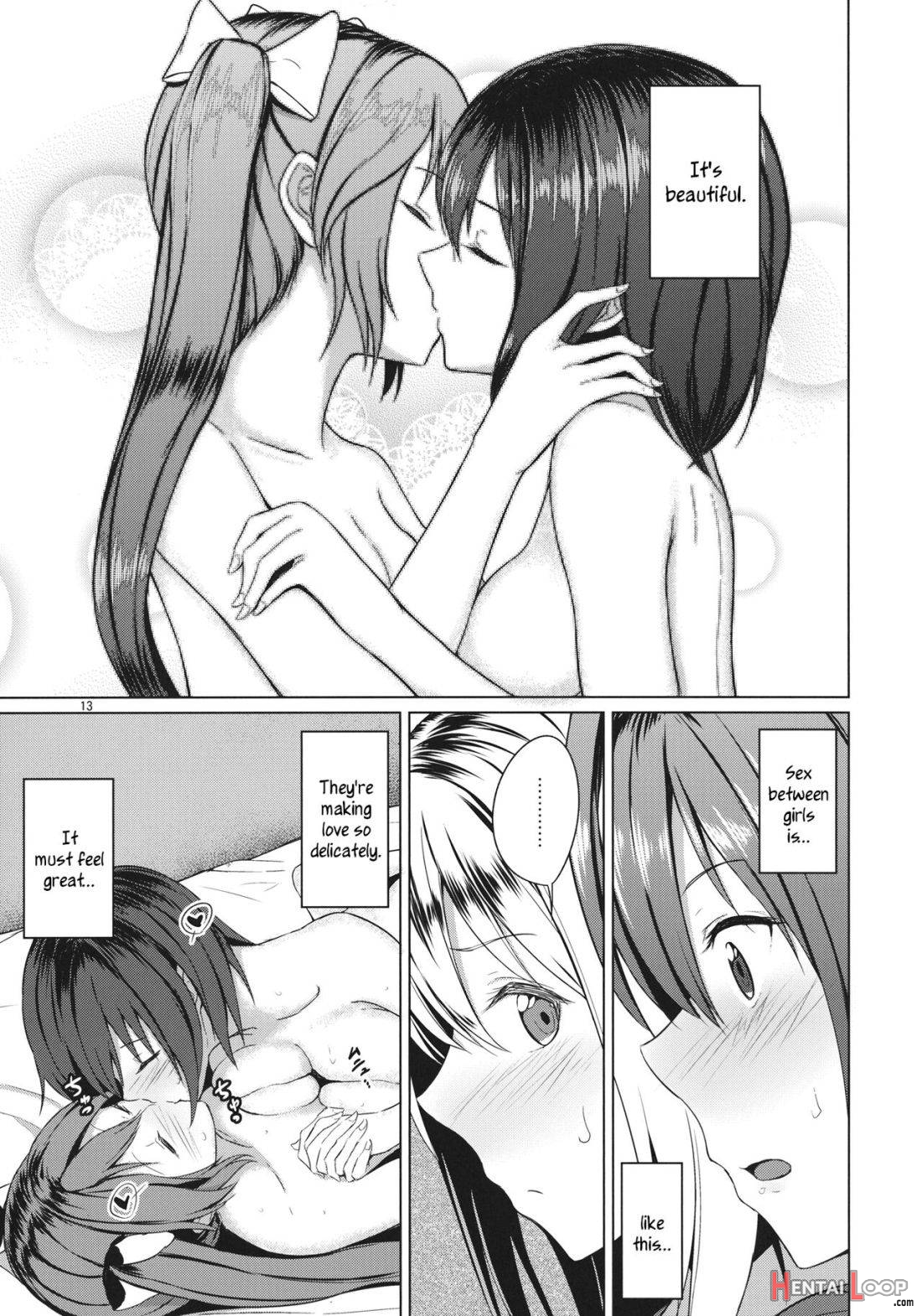 Aikata to Lesbian Fuuzoku o Kanshou suru Koto ni Narimashita. page 12