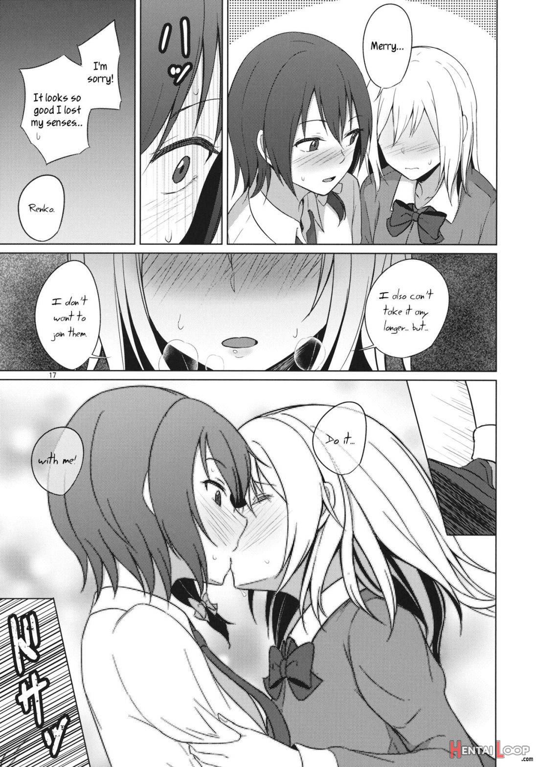 Aikata to Lesbian Fuuzoku o Kanshou suru Koto ni Narimashita. page 16