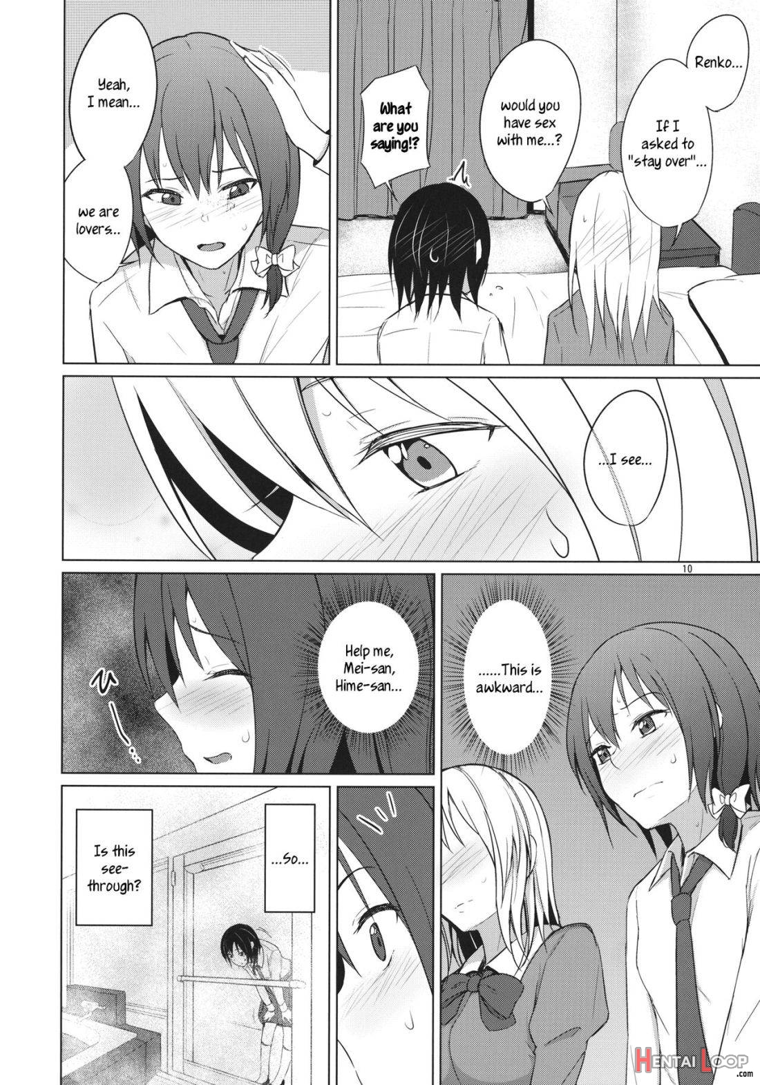 Aikata to Lesbian Fuuzoku o Kanshou suru Koto ni Narimashita. page 9