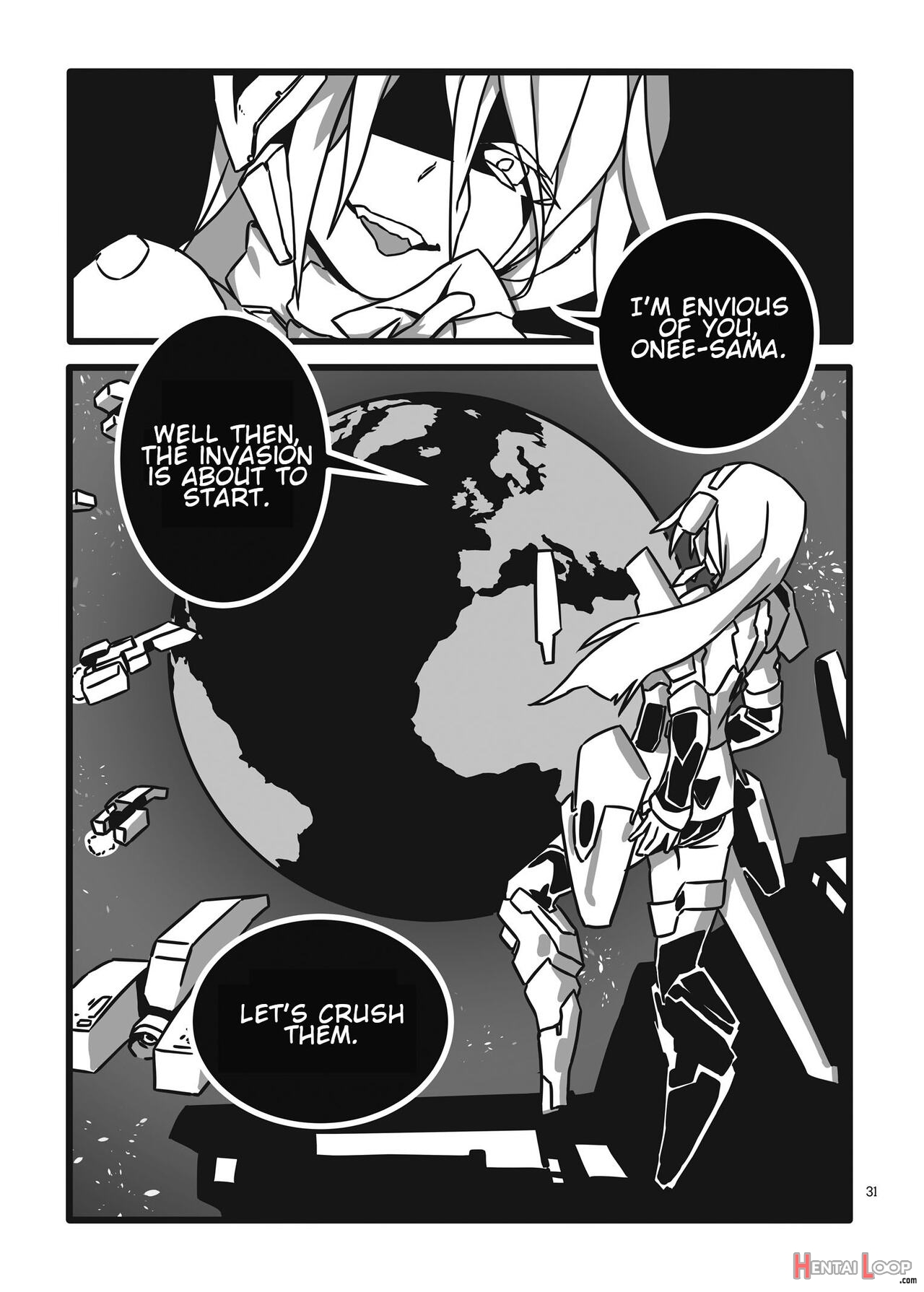 Alien Giantess Joint Comic Vol. 2-3 page 14