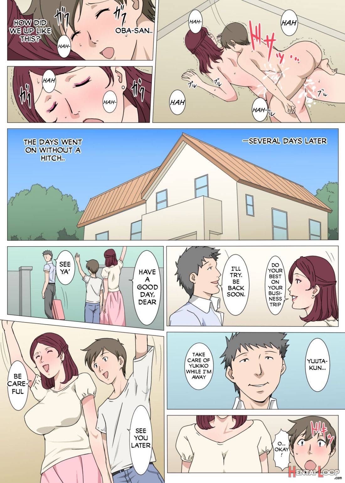 Anmoku no Ryoukai de Oba-san to H Shita Hanashi page 14