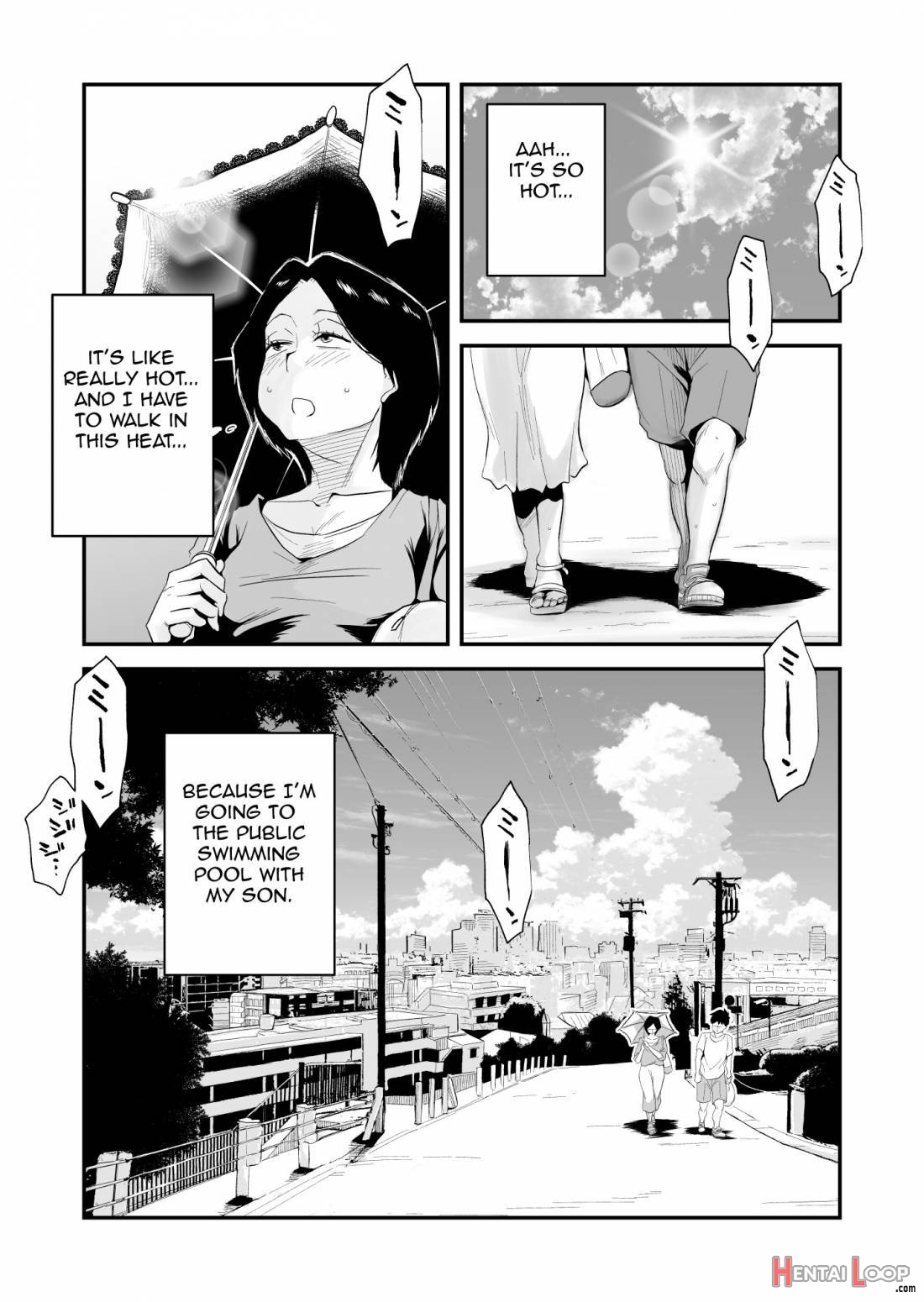 Ano! Okaa-san no Shousai ~Shimin Pool Hen~ page 2