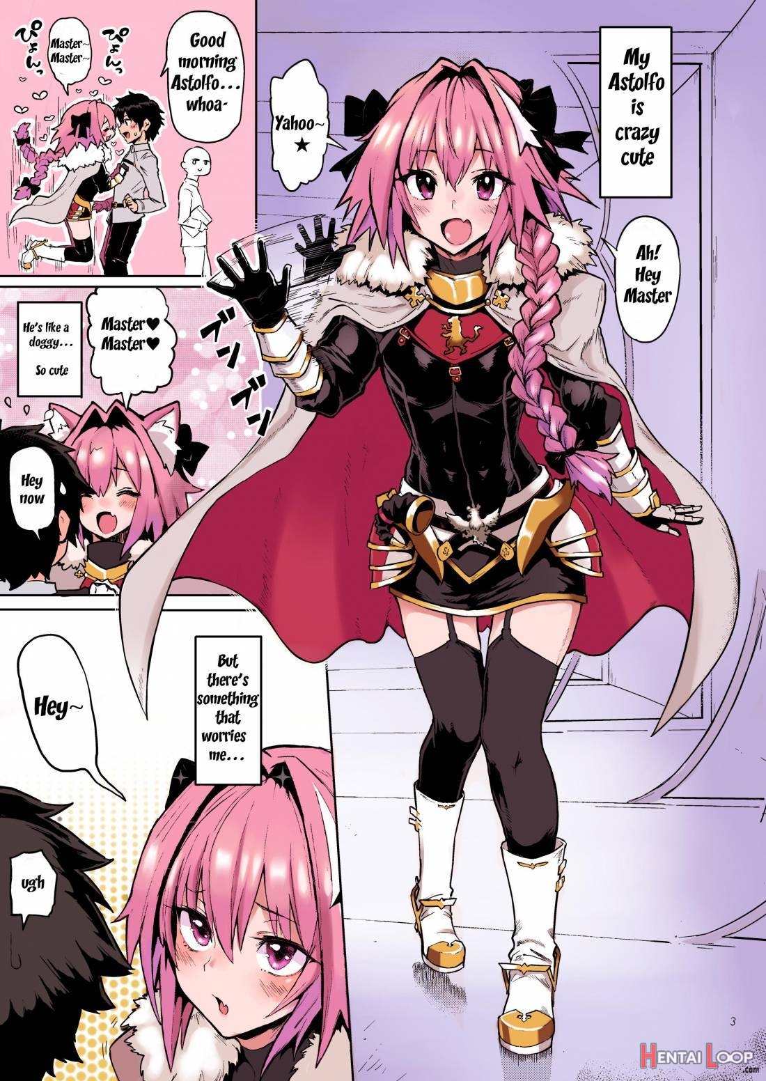 Astolfo hentai comic