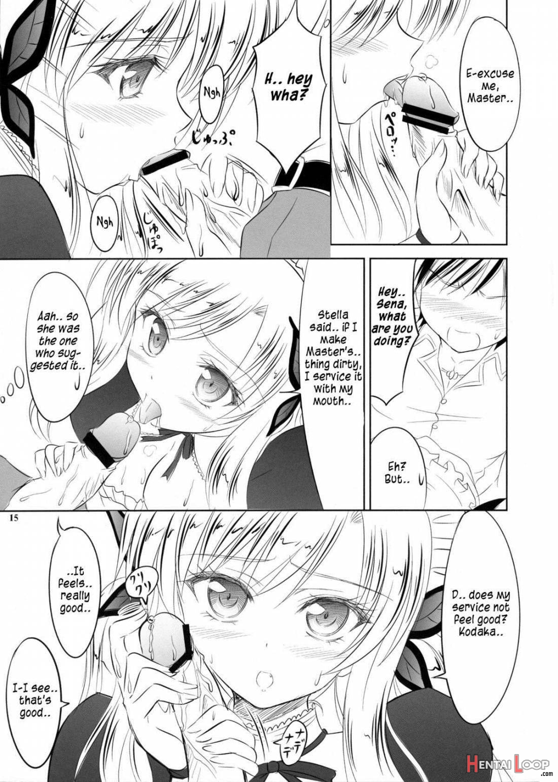 Boku wa Sena ni Gohoushi Saretai page 14