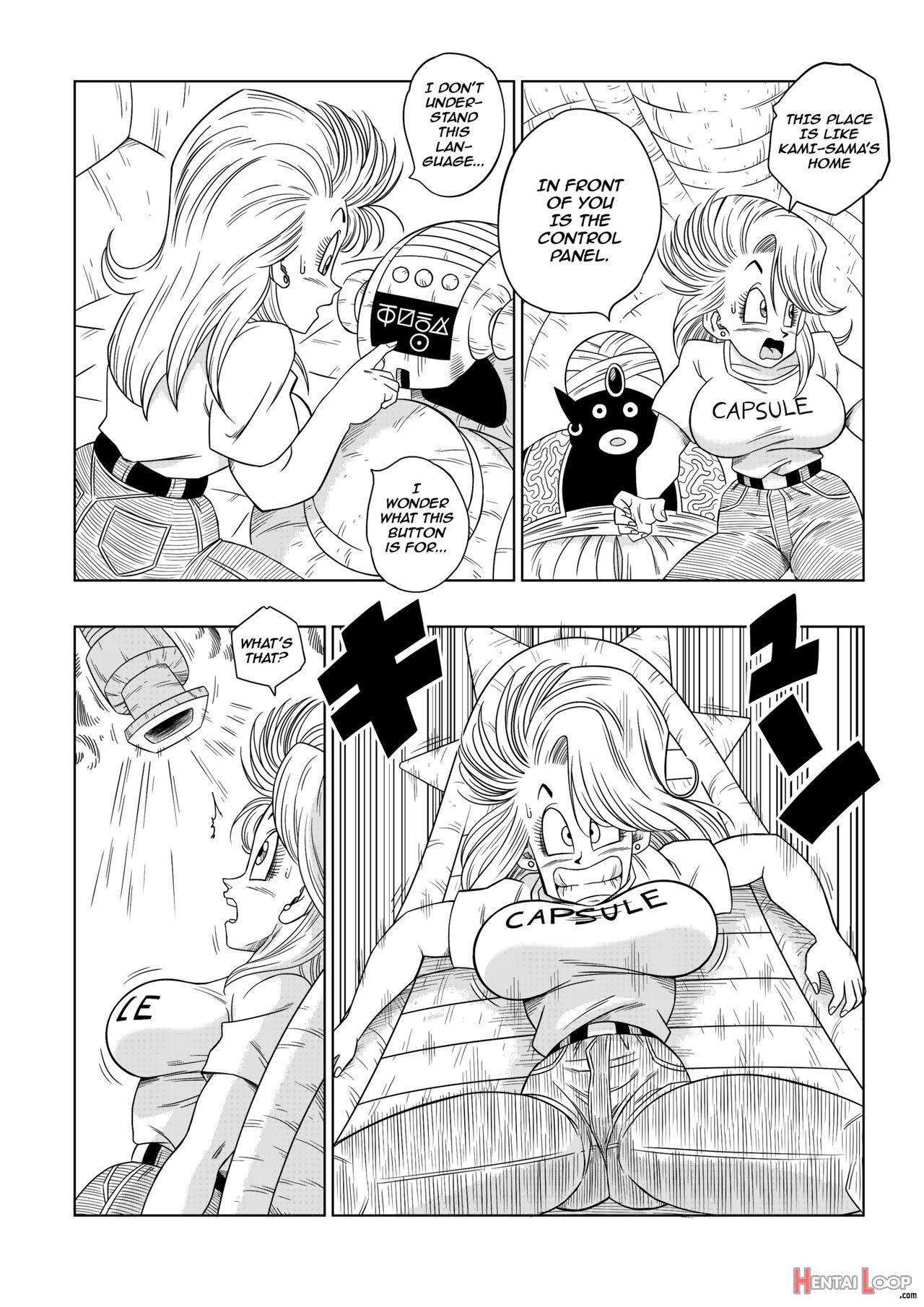 Bulma Meets Mr.popo - Sex Inside The Mysterious Spaceship! page 6