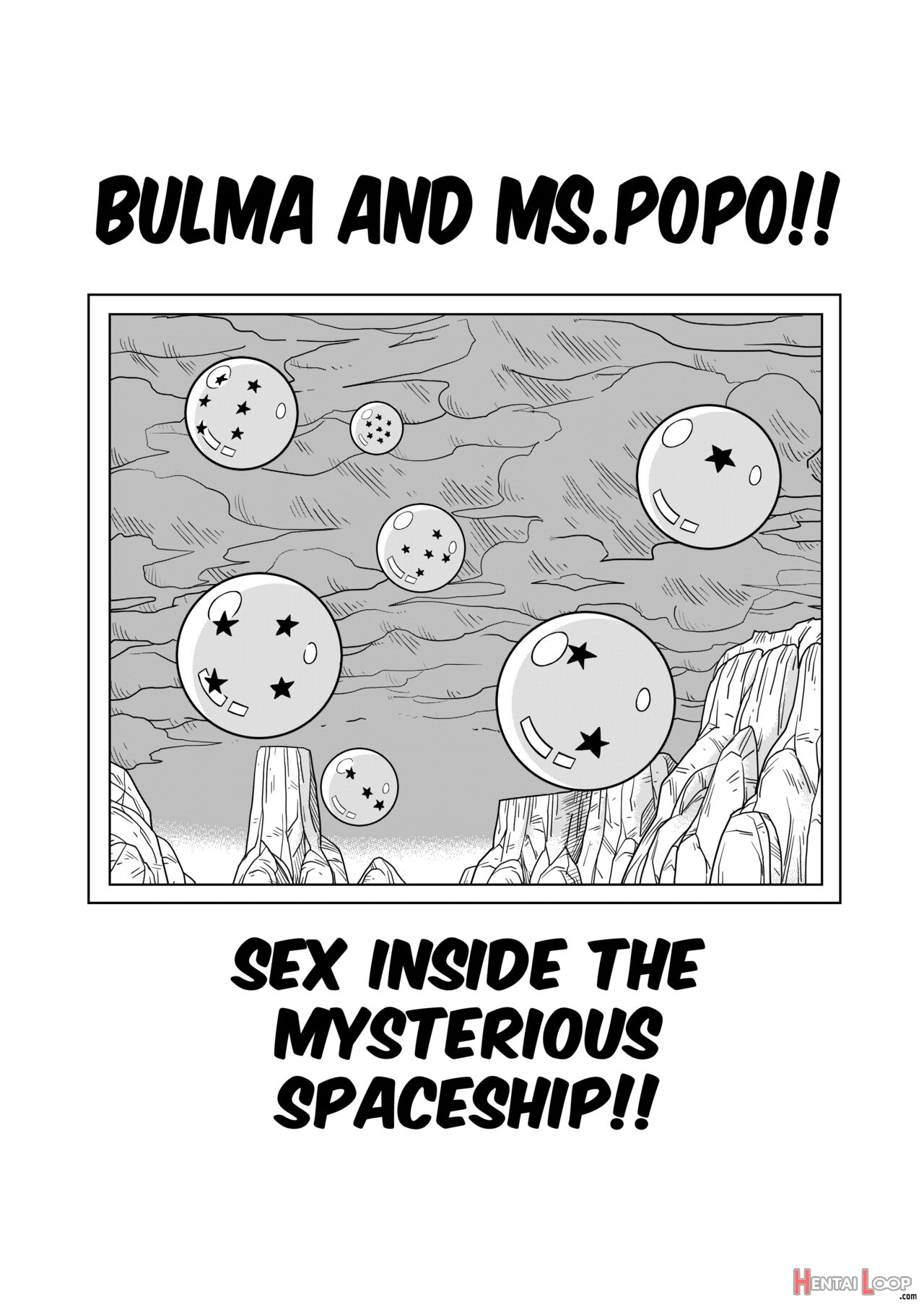 Dagon Ball - Bulma Meets Mr.popo - Sex Inside The Mysterious Spaceship! page 4