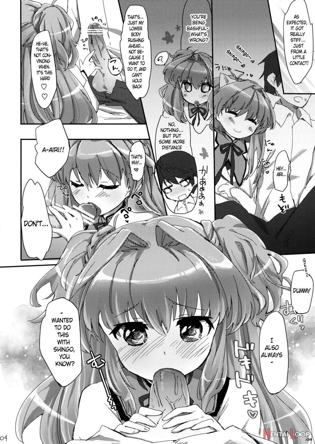 Deredere na Kanojo wa Suki desu ka? page 4