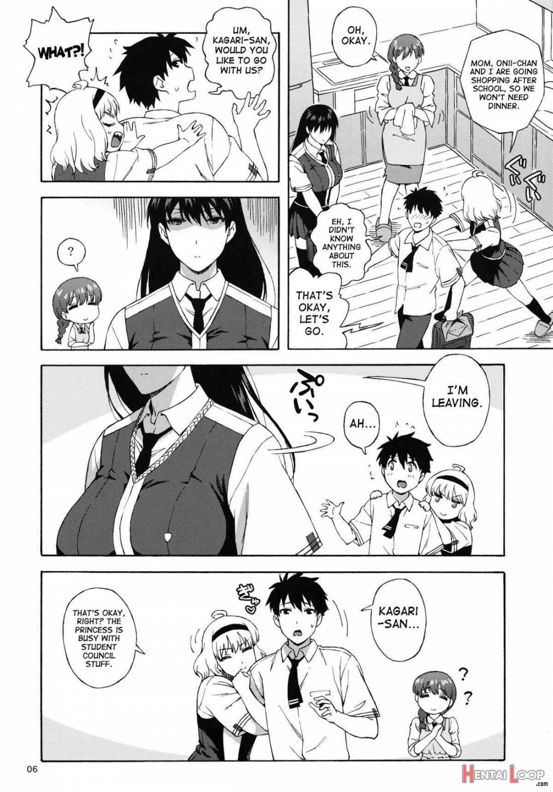 Doushichatta no? Kagari-san page 4