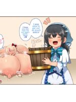 【超乳＆ふたなり要素あり】むちむちアシュリーちゃんのふたなり搾乳漫画 page 6