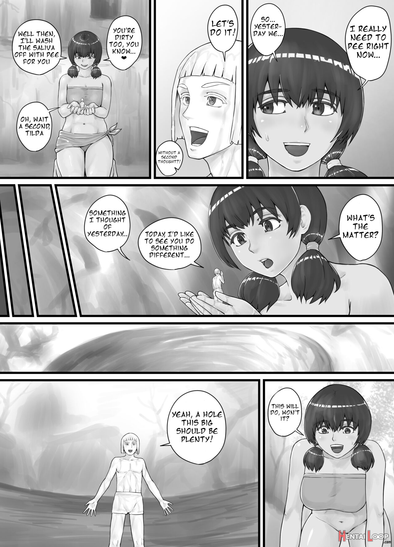 巨人娘ちゃん漫画 Ch.1-4（english Version） page 25