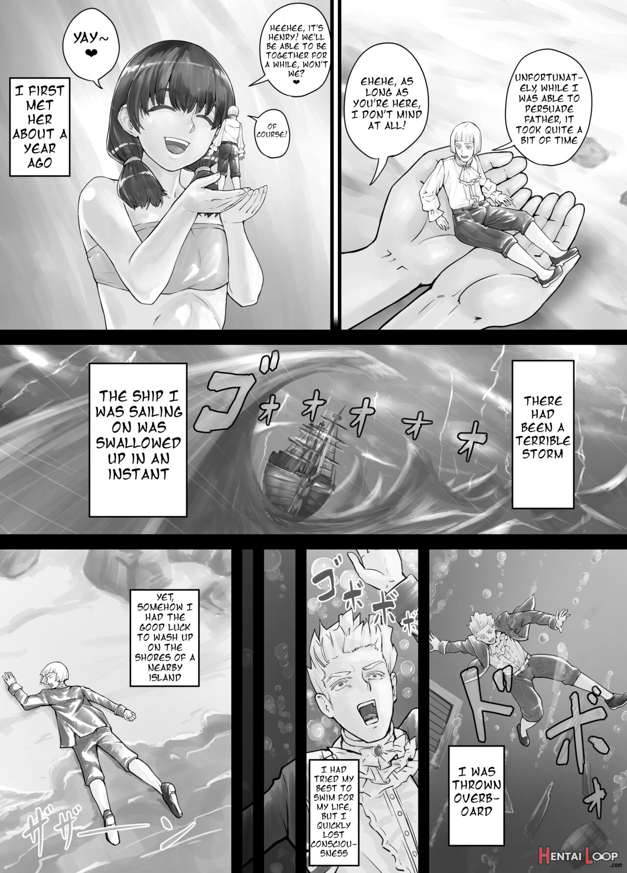 巨人娘ちゃん漫画 Ch.1-4（english Version） page 3